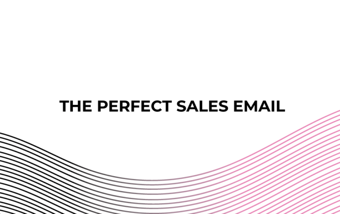 The Perfect Sales Email | Inboxx