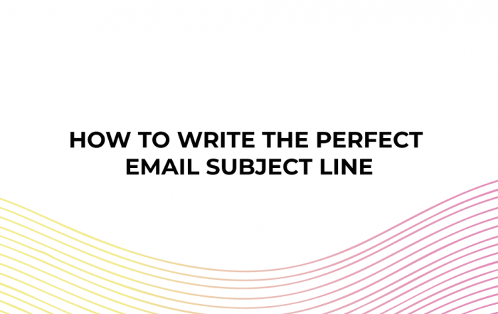 How to Write the Perfect Email Subject Line